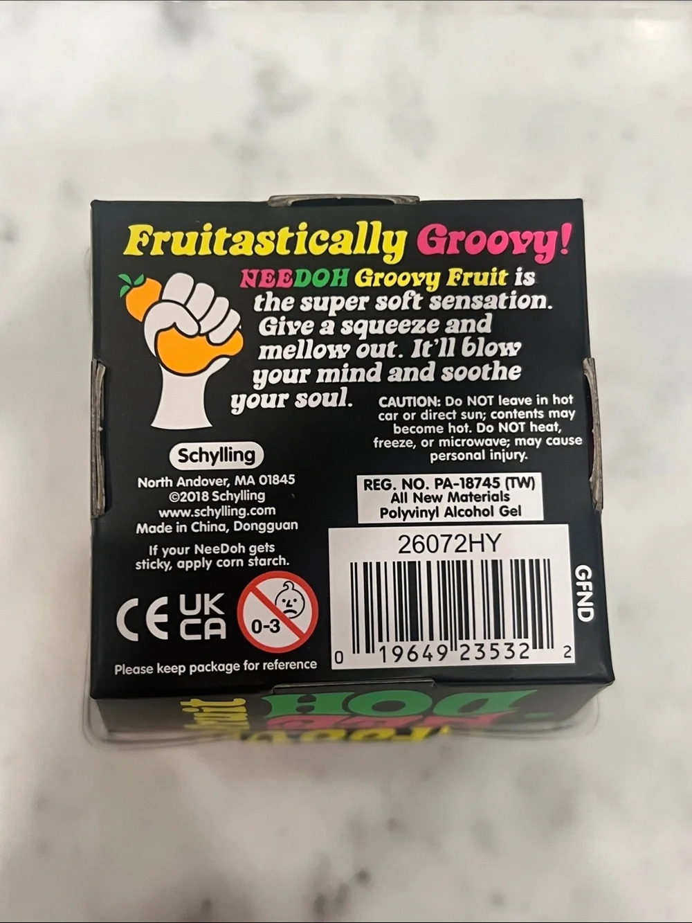NeeDoh Groovy Fruit Set